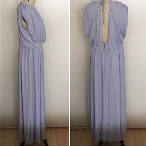 ASOS Greek Periwinkle Greek Goddess Prom Dress